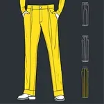 Yellow slacks image